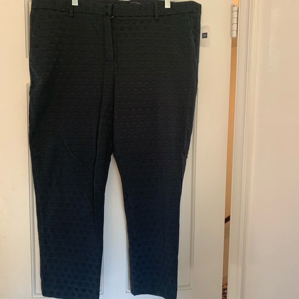 Gap Polkadot Navy Trousers